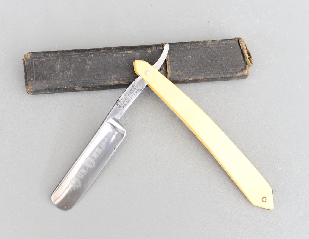 Vintage OUR OWN N.Smith & Son Sheffield Straight Razor