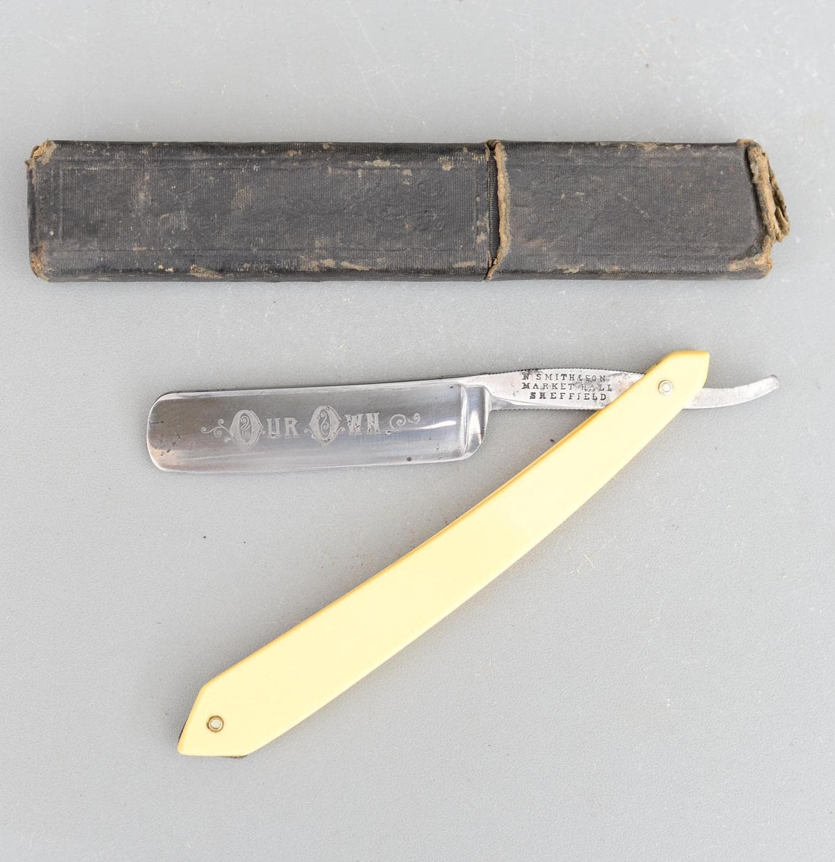 Vintage OUR OWN N.Smith & Son Sheffield Straight Razor