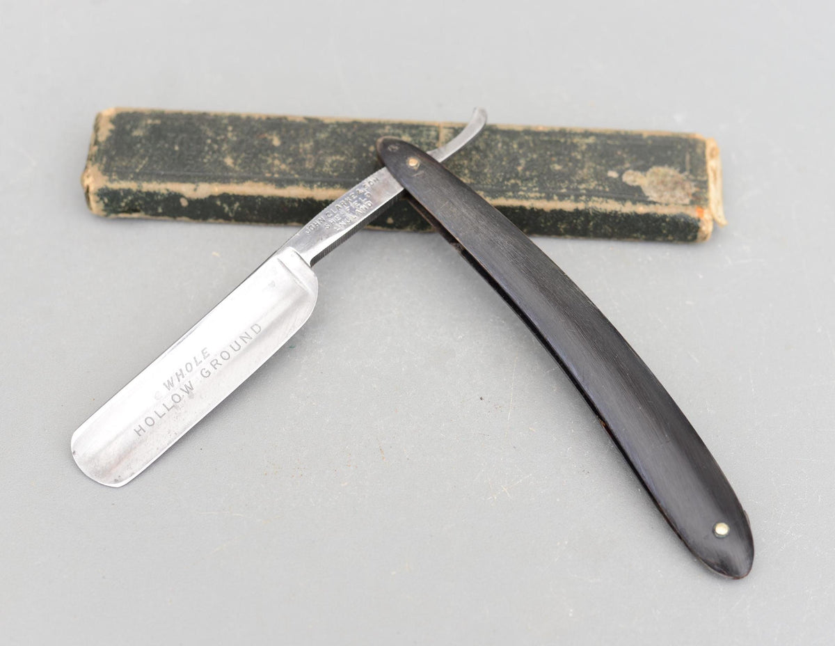 Vintage John Clarke & Son Sheffield England Straight Razor