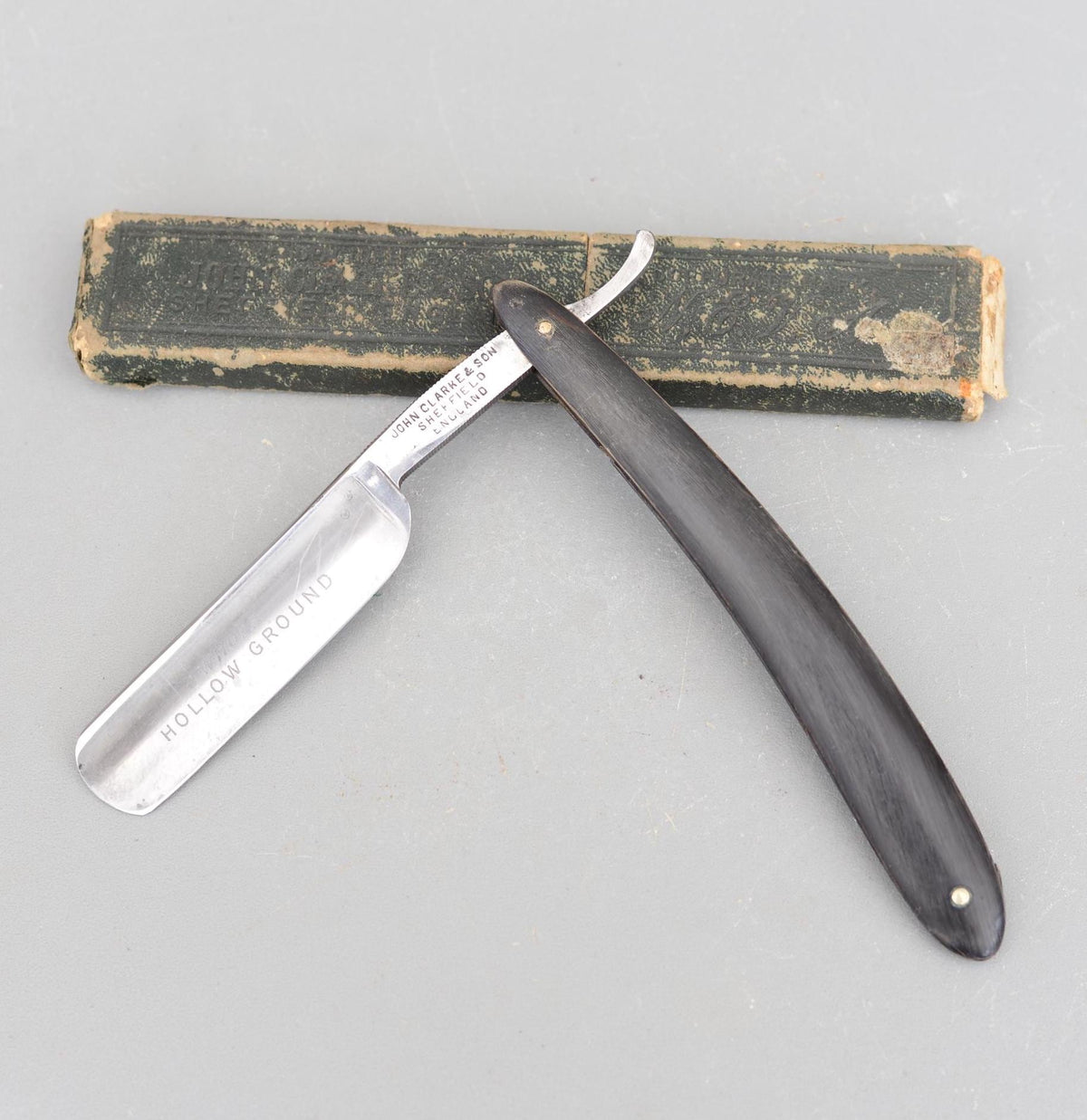 Vintage John Clarke & Son Sheffield England Straight Razor