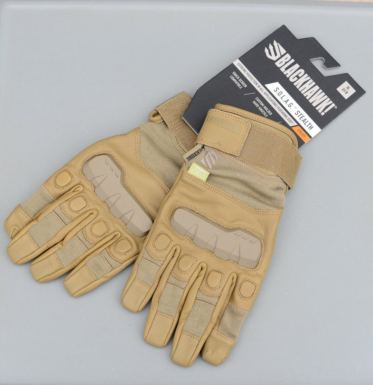 Blackhawk SOLAG Stealth Coyote 499 Touch Screen Glove XL EU8