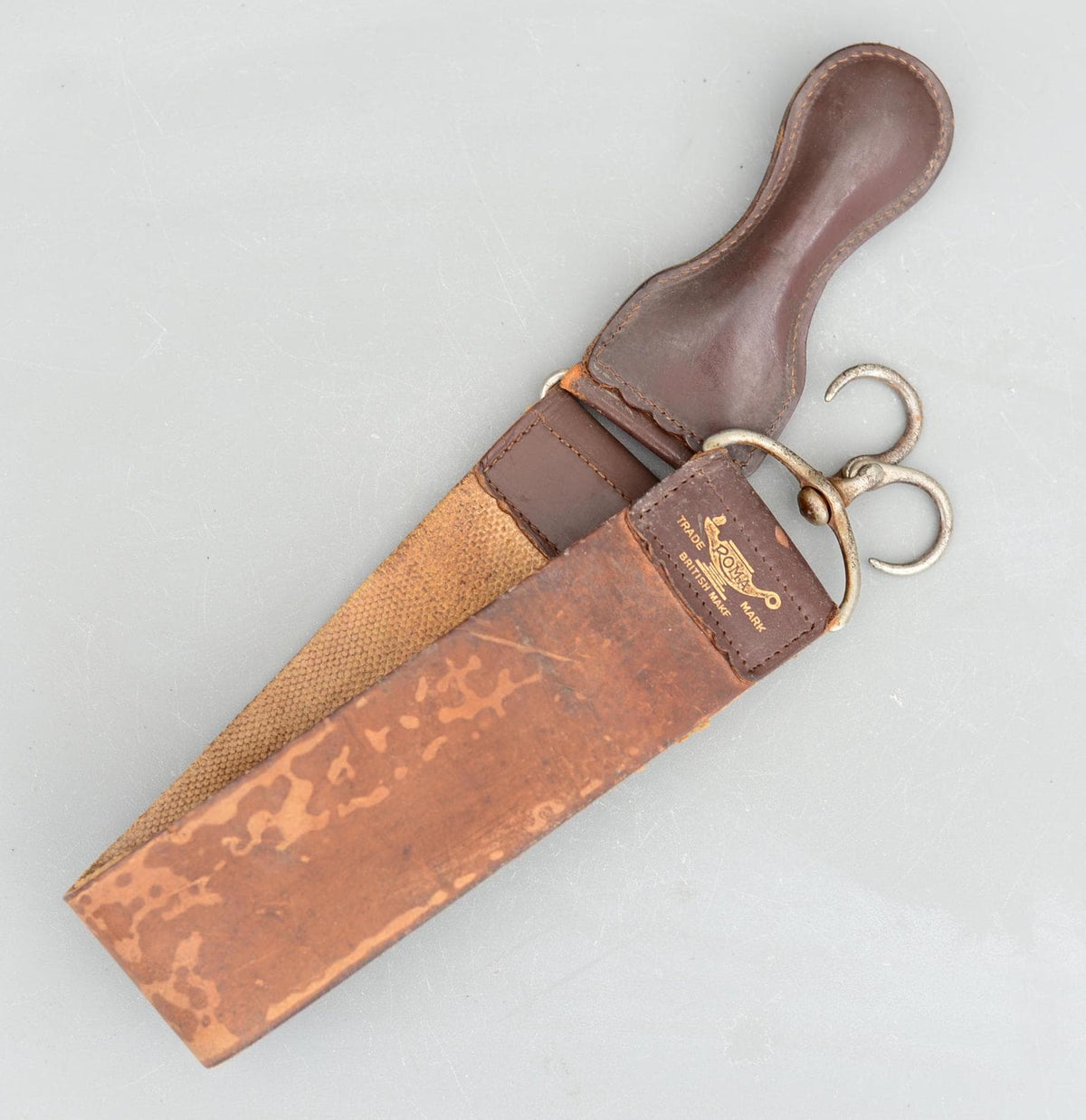 Vintage ROMA Straight Razor Leather Strop England
