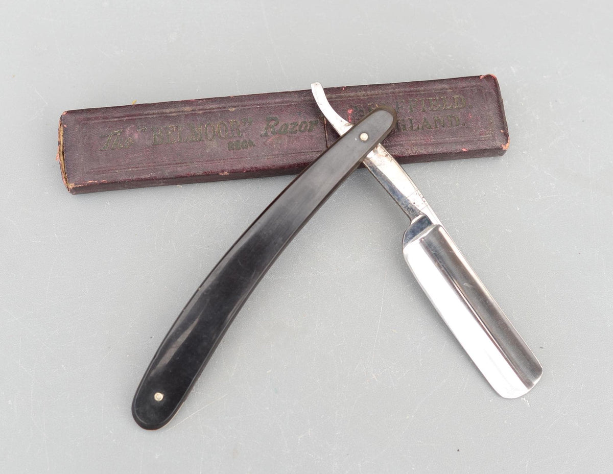 Vintage Rare BELMOOR John A.Ryall Sheffield Straight Razor