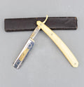 Vintage Chin Chat Elite Straight Razor Germany Box