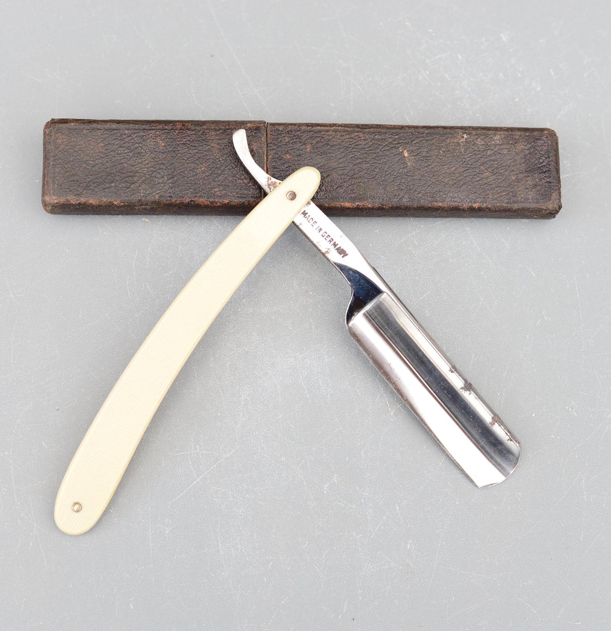 Vintage FREEMAN No 1912 Garantie Solingen Germany Straight Razor