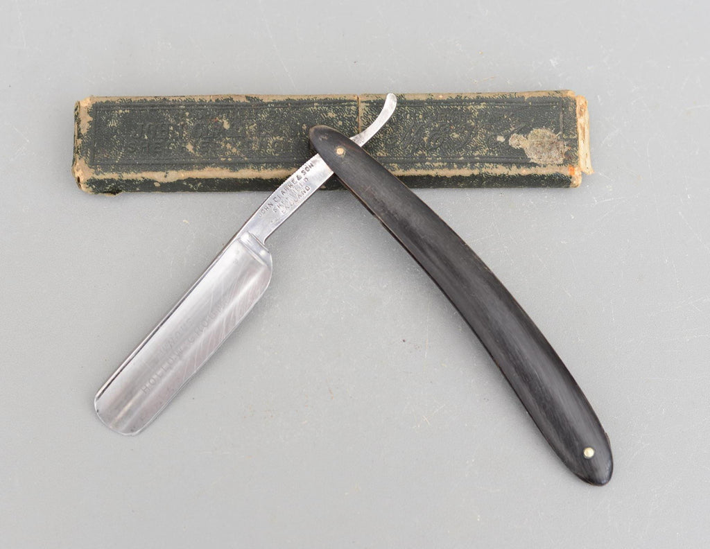 Vintage John Clarke & Son Sheffield England Straight Razor