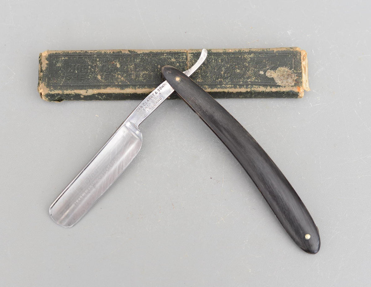 Vintage John Clarke & Son Sheffield England Straight Razor