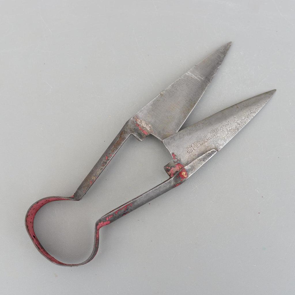 Vintage Grasshopper No 155 England Sheep Shears Topiary Trimming
