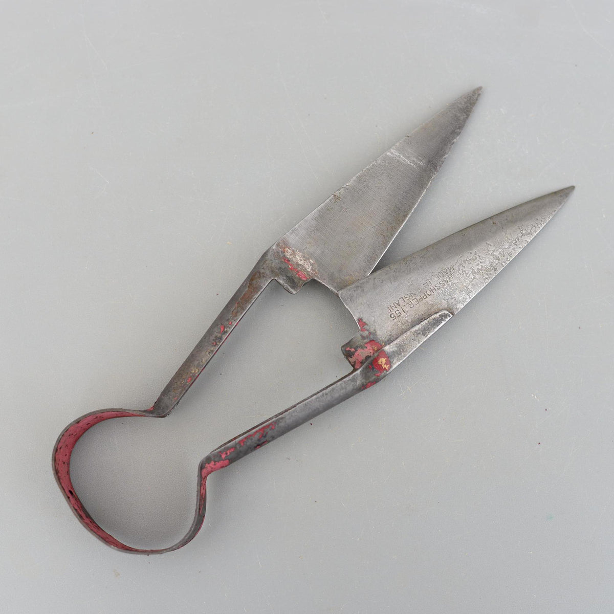 Vintage Grasshopper No 155 England Sheep Shears Topiary Trimming