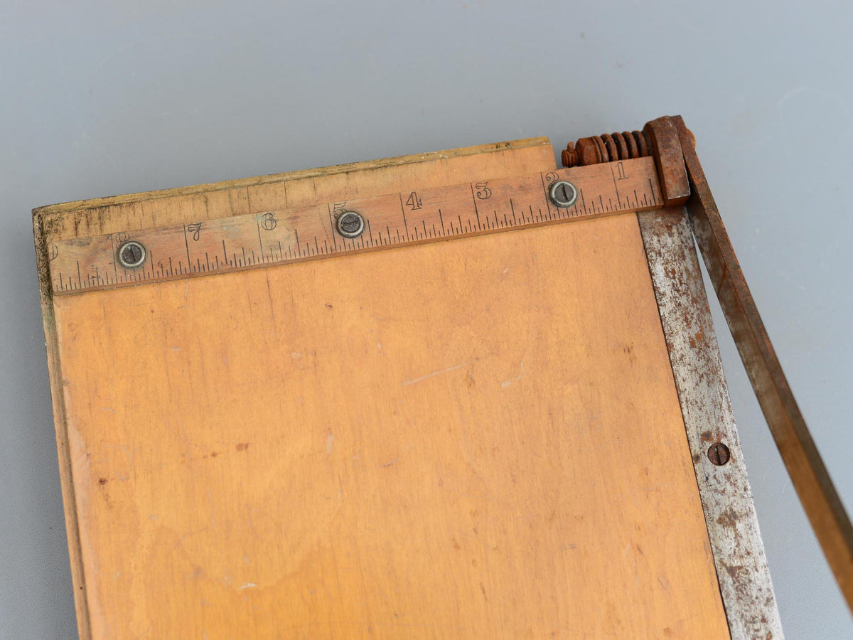 Vintage Jaycee General Purpose Cutter Guillotine Paper Photo Cardboard