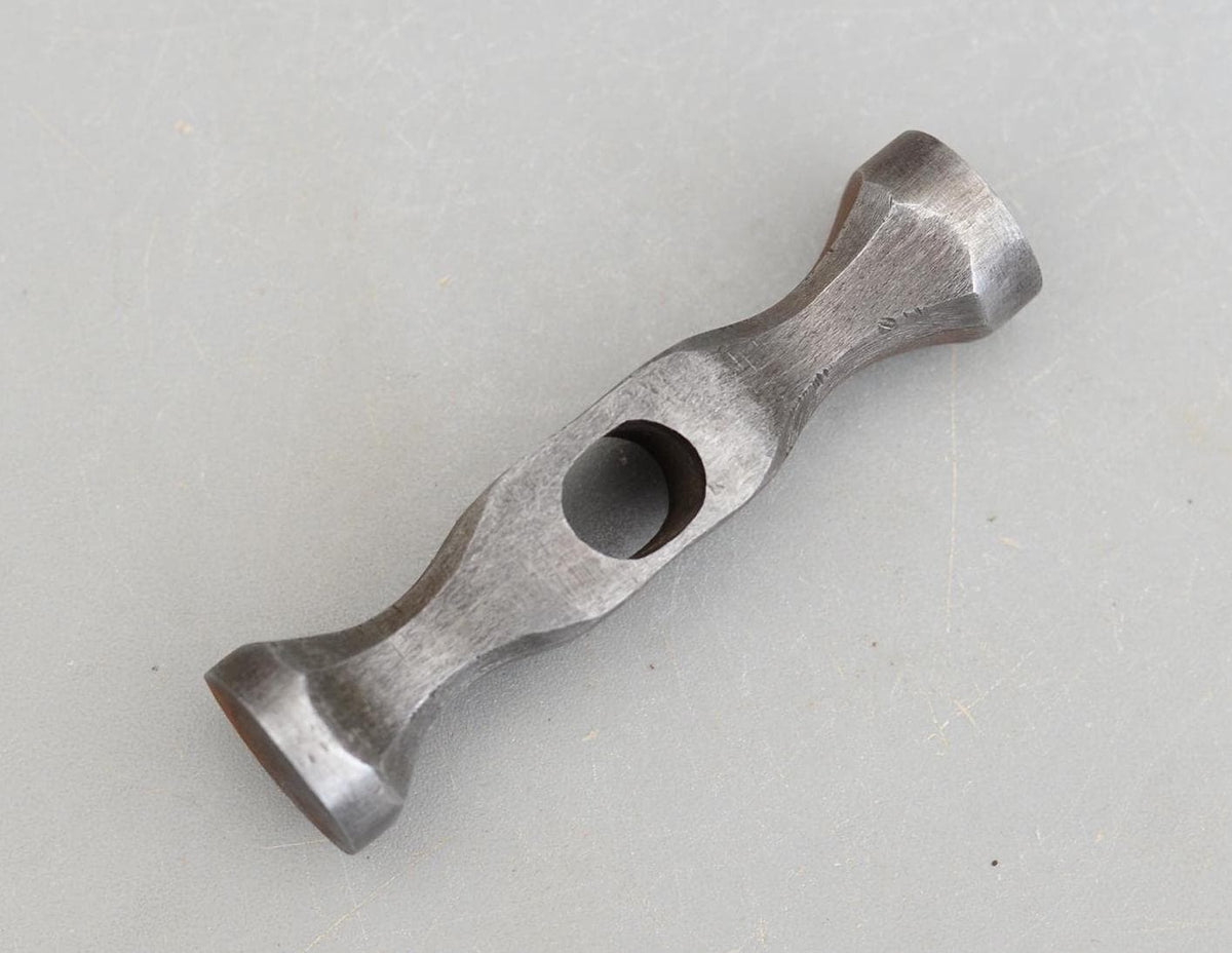 Vintage Double Faced Panel Beating Planishing Hammer Head