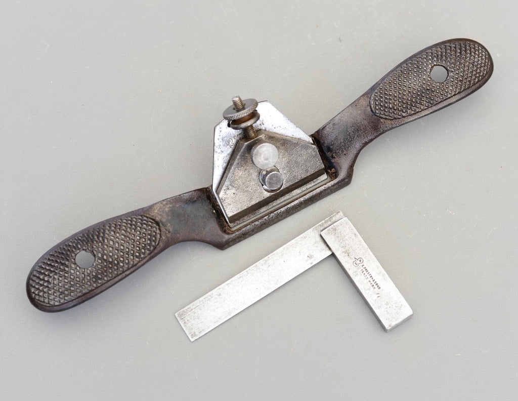 Set 2 E.Preston & Sons Spokeshave No 77 and Try Square