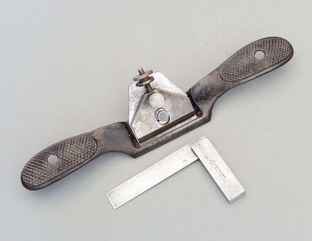 Set 2 E.Preston & Sons Spokeshave No 77 and Try Square