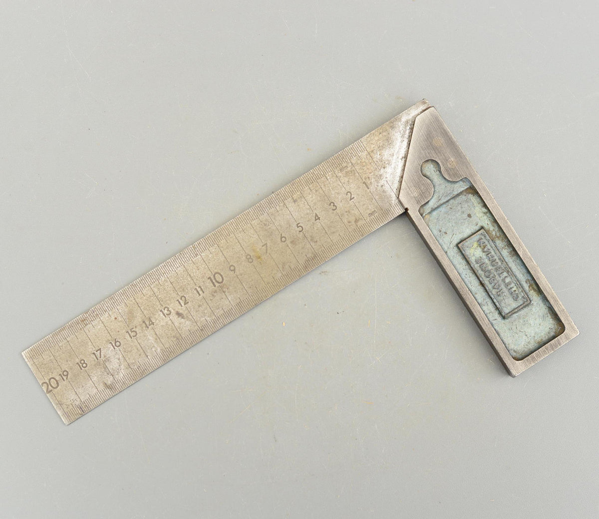 Vintage Rabone Chesterman No 1909 All Steel Try Square 8''