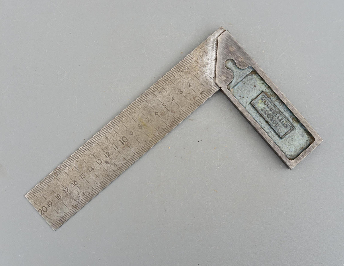 Vintage Rabone Chesterman No 1909 All Steel Try Square 8''