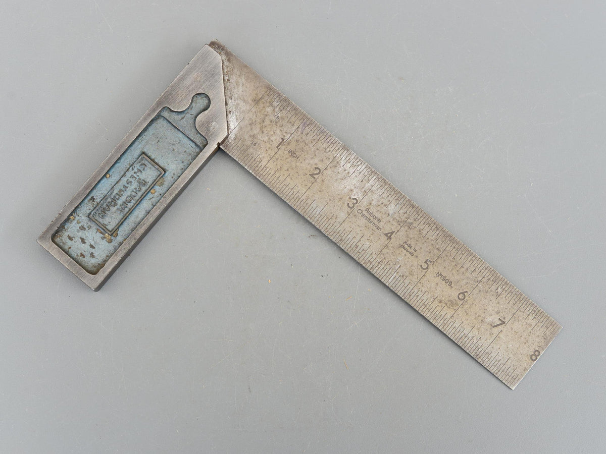 Vintage Rabone Chesterman No 1909 All Steel Try Square 8''