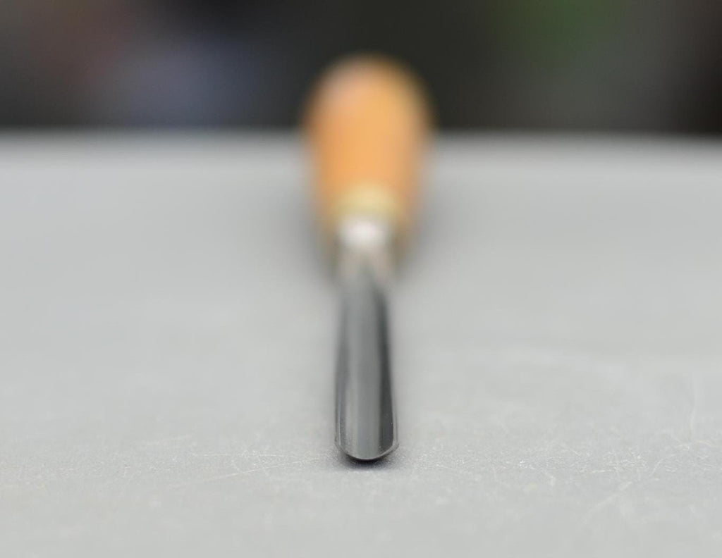 Vintage 10mm Ashley Iles Straight Carving Gouge No8 Chisel