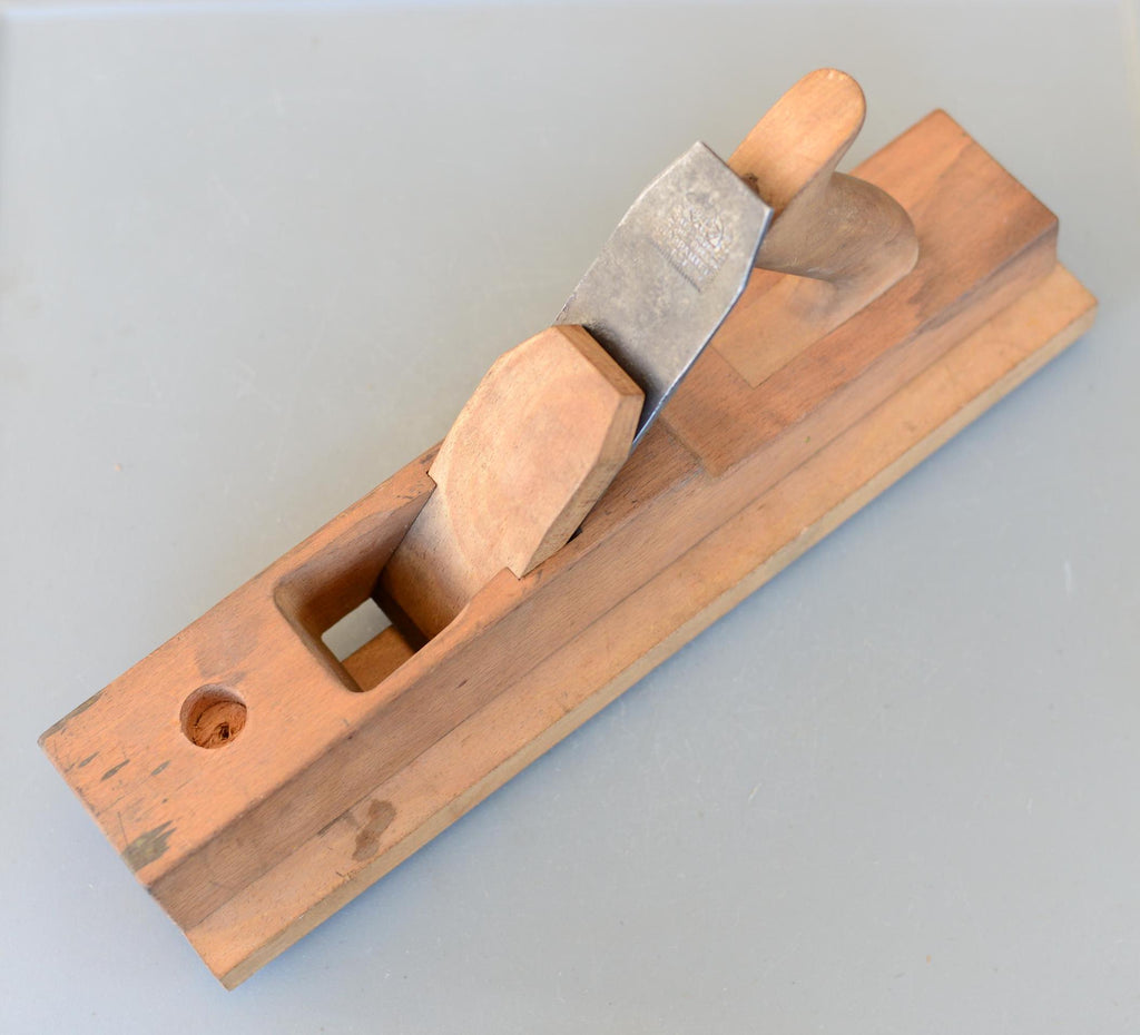 Vintage Wooden Plane Iron W.Marples & Sons Hibernia Sheffield
