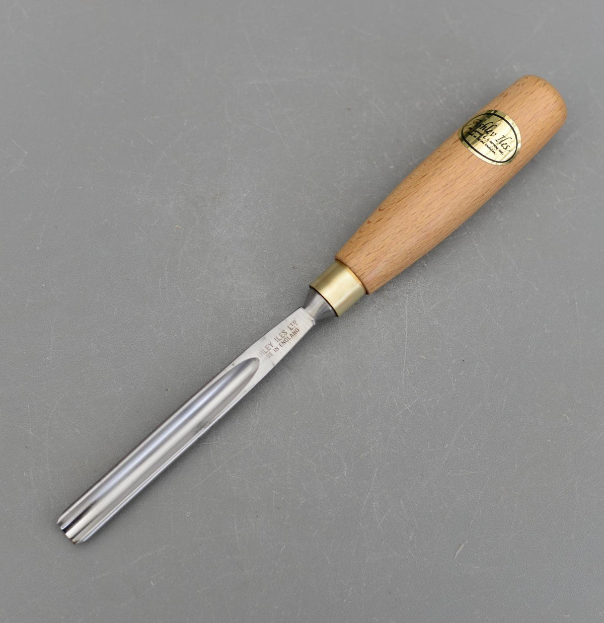 Vintage 13mm Ashley Iles Straight Carving Gouge No9 Chisel