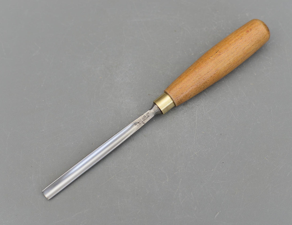 Vintage 10mm Ashley Iles Straight Carving Gouge No8 Chisel