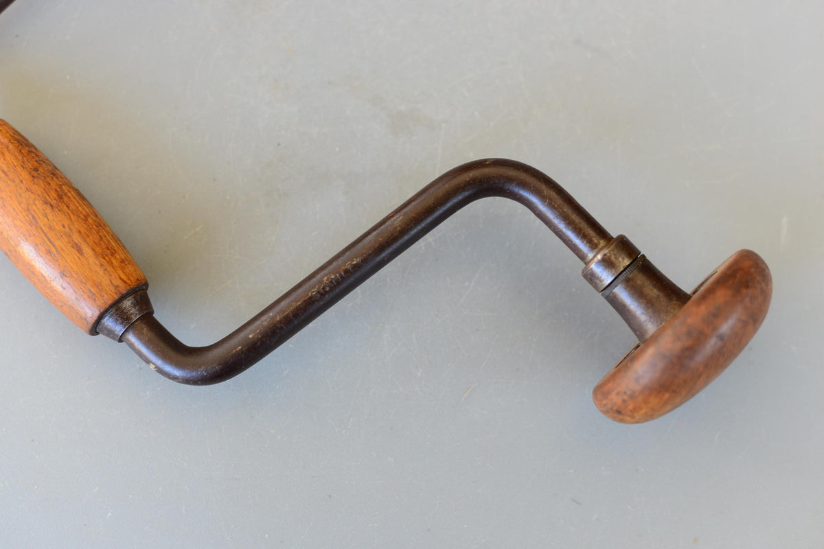 Vintage STANLEY No 144 10” Ratchet Bit Brace England