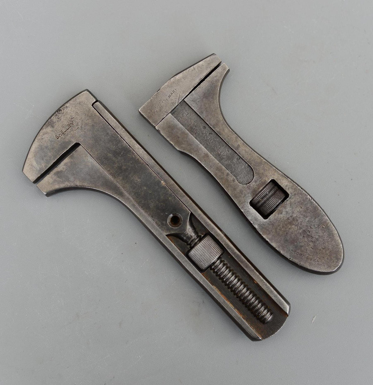 Set 2 SHELLEY & King Dick Abingdon Bulldog Adjustable Spanner Wrench