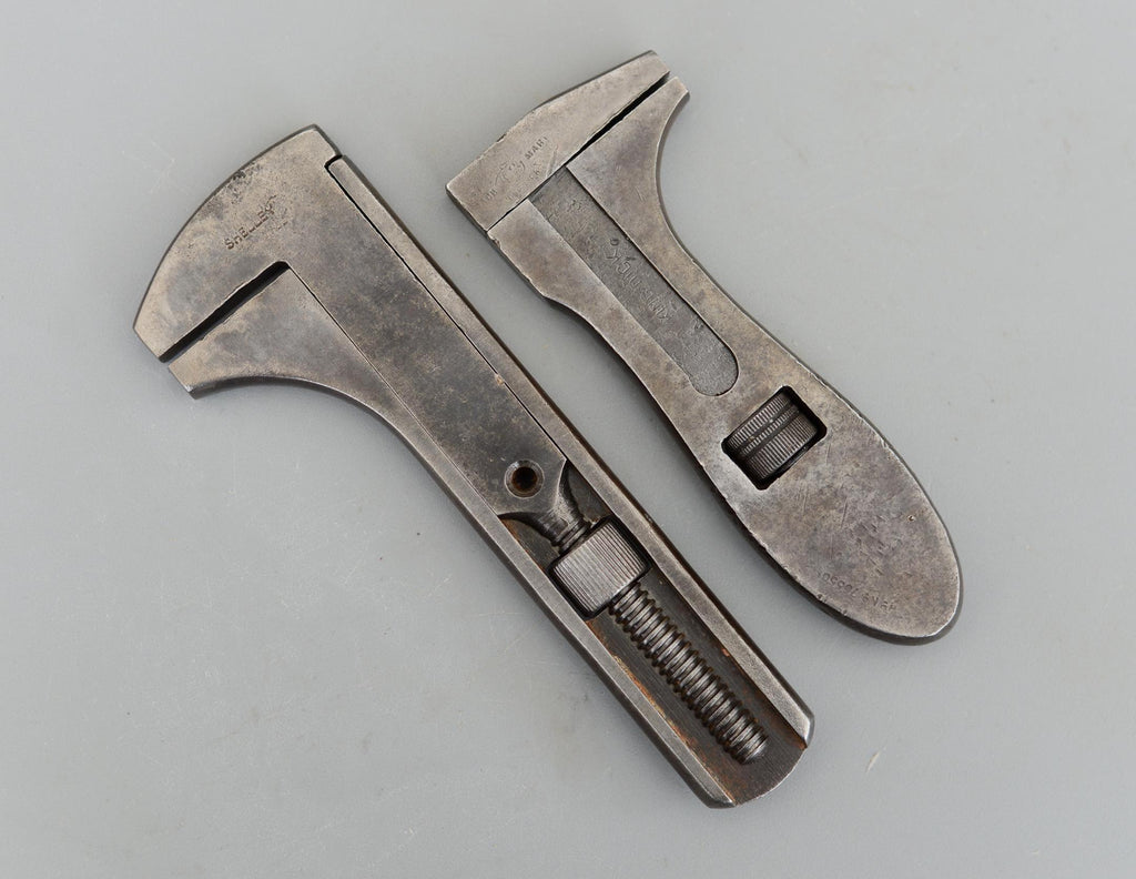 Set 2 SHELLEY & King Dick Abingdon Bulldog Adjustable Spanner Wrench