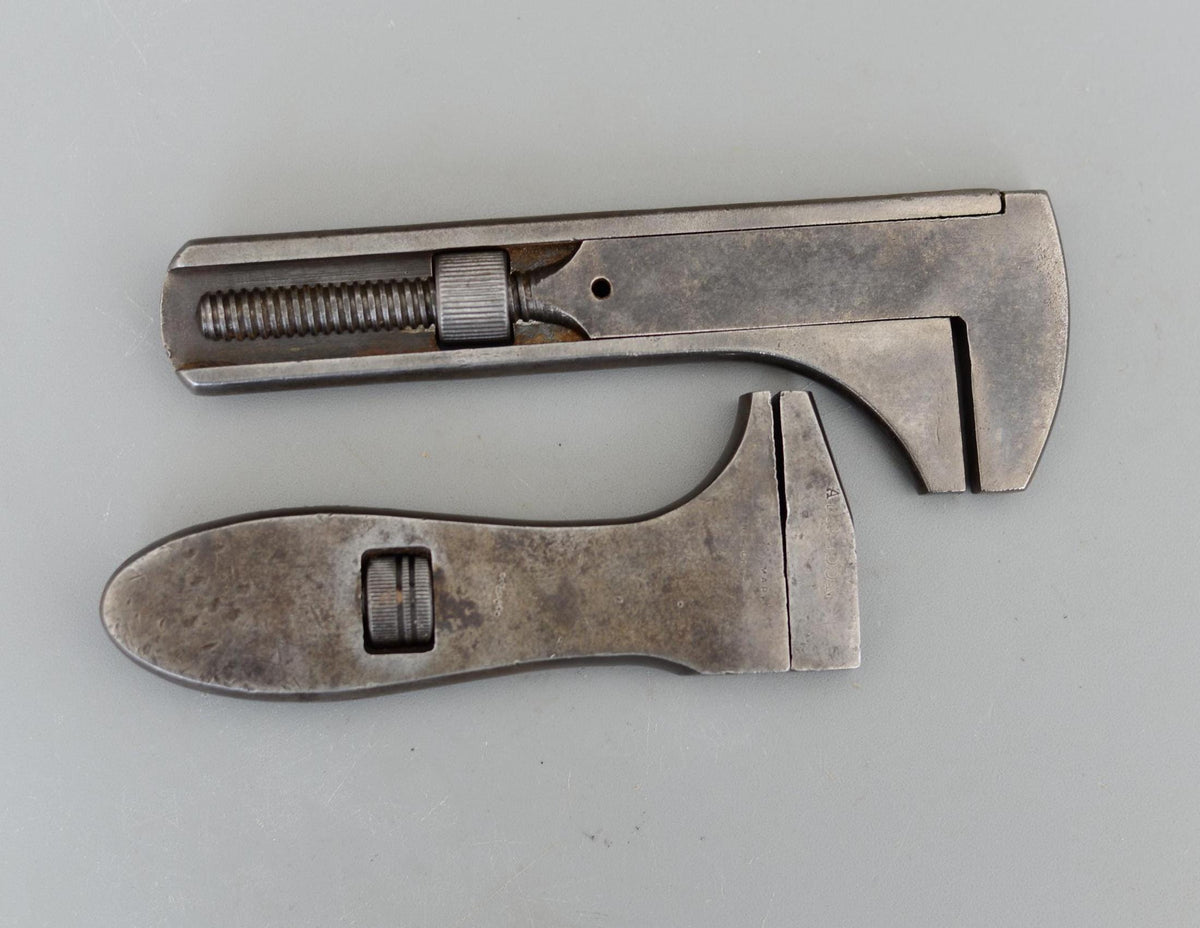 Set 2 SHELLEY & King Dick Abingdon Bulldog Adjustable Spanner Wrench
