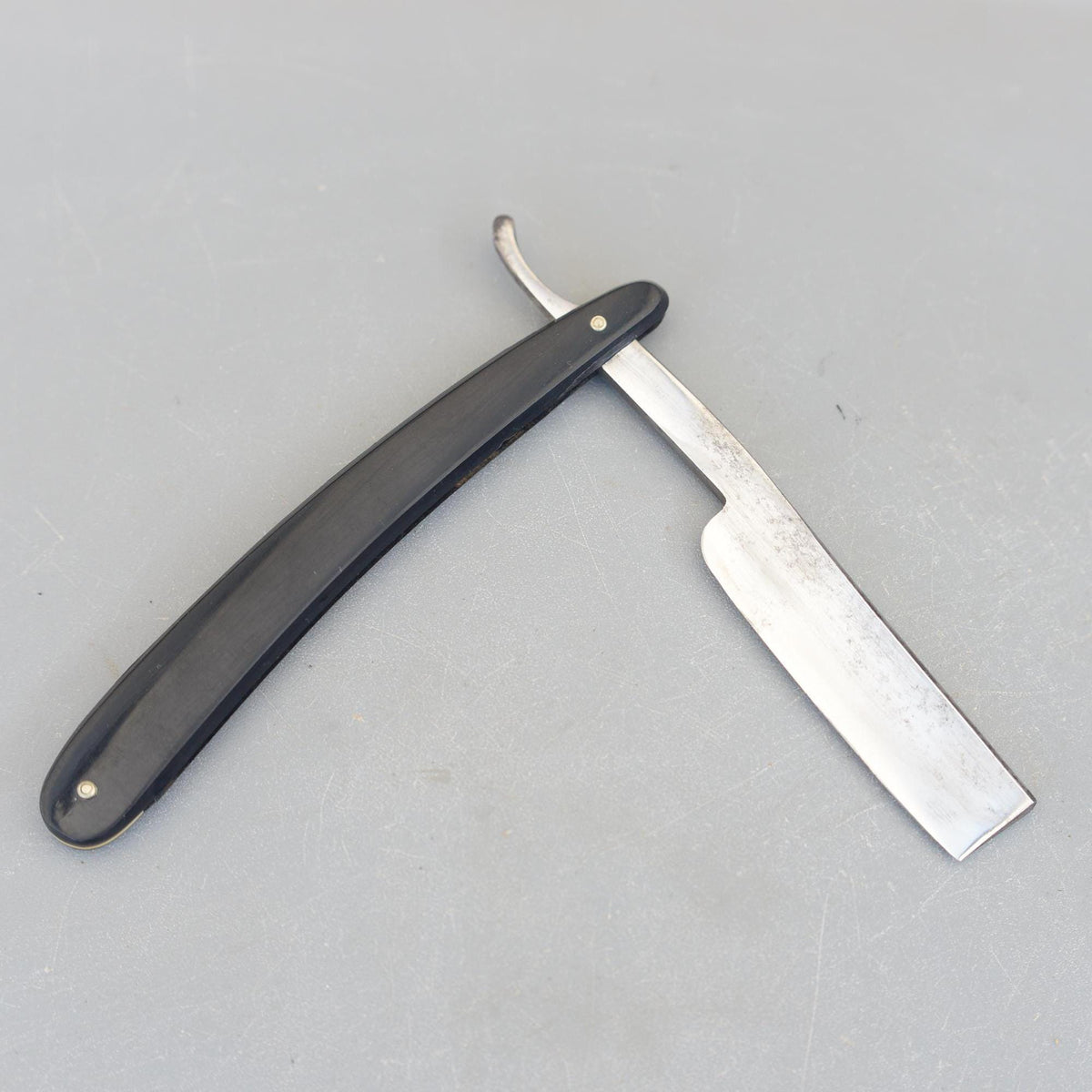 Vintage Made & Ground in Sheffield Straight Razor Hollow 1 Side