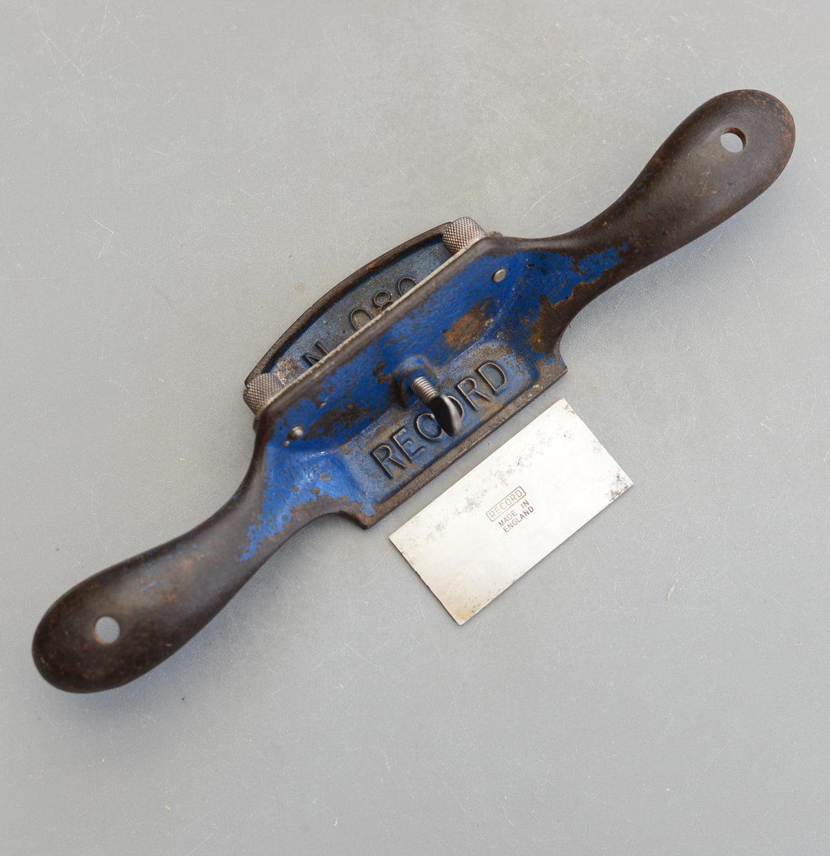 Vintage Record No 080 Cabinet Scraper Spokeshave Made in England