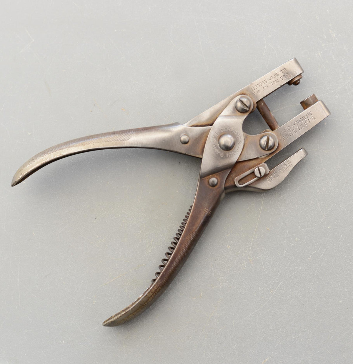 Vintage William Schollhorn Company New Haven Connecticut Rivet Pliers