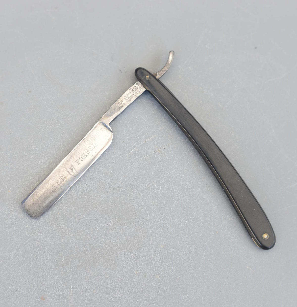 Vintage Robinson Sheffield Hand Forged Grinder Brand Straight Razor