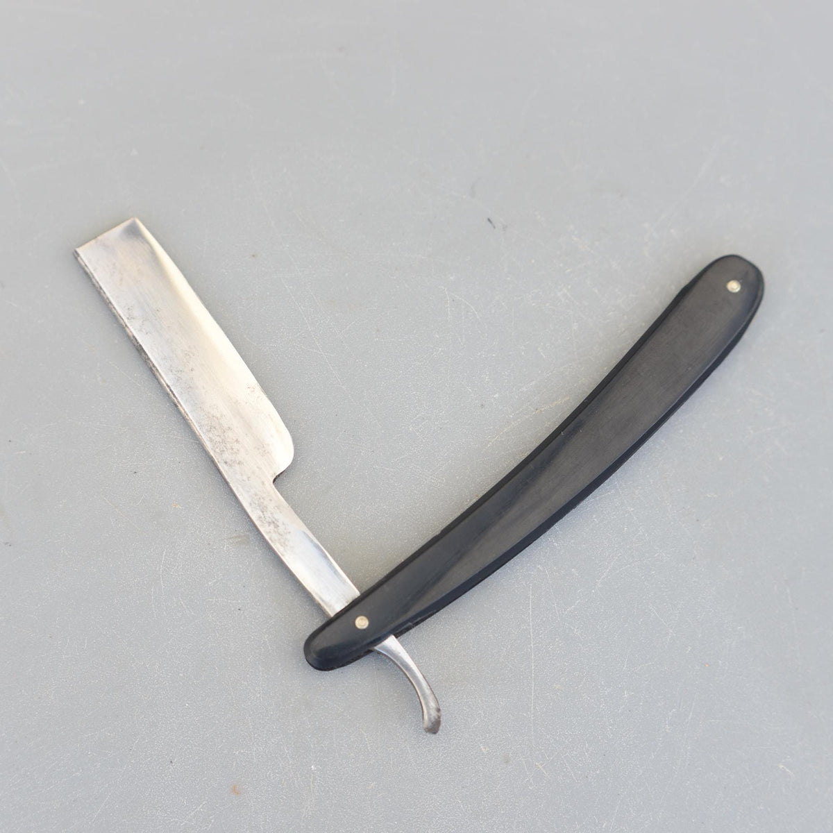 Vintage Made & Ground in Sheffield Straight Razor Hollow 1 Side