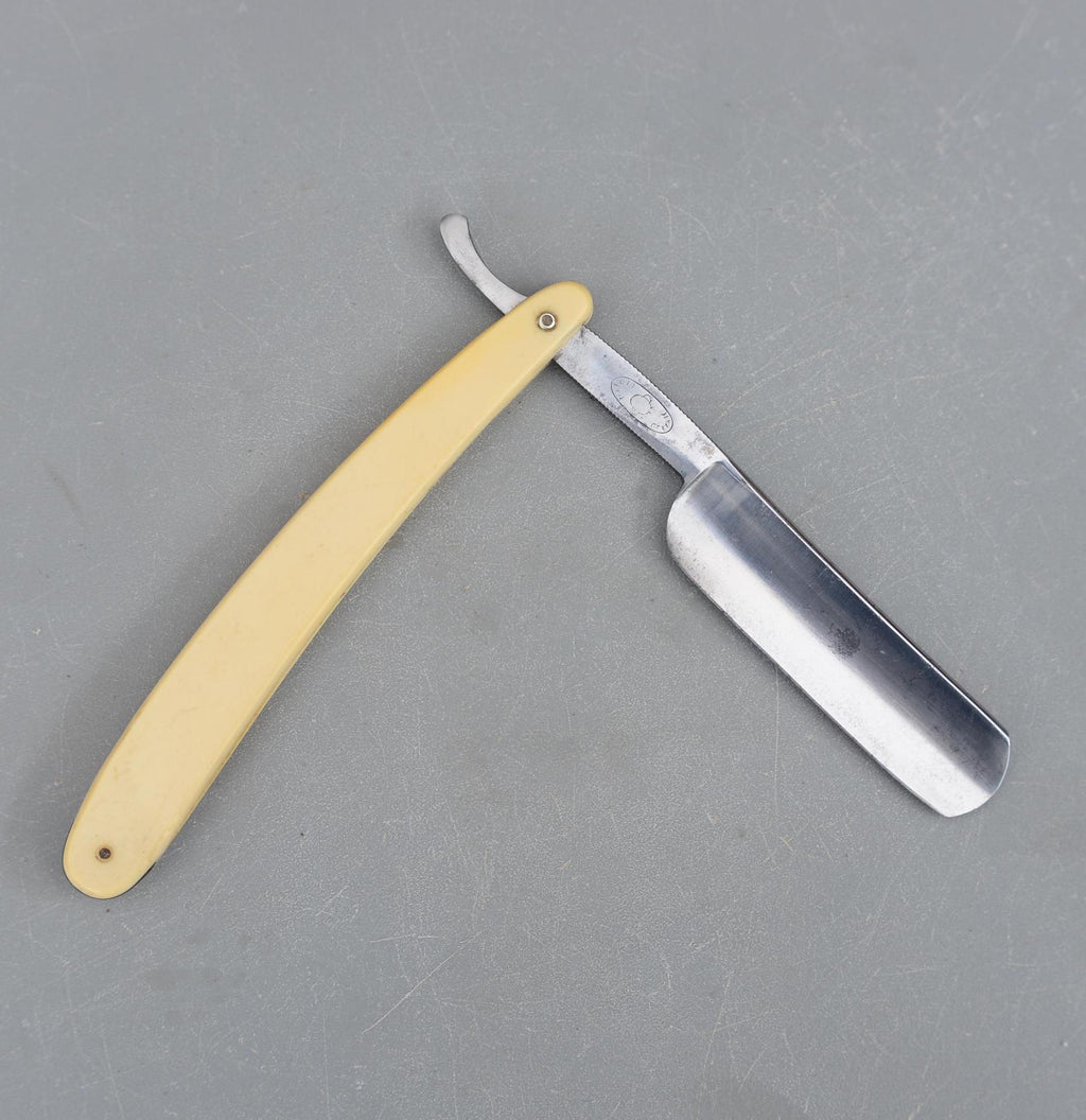 Vintage Slyde Stroke Hamburg Ring Germany Straight Razor