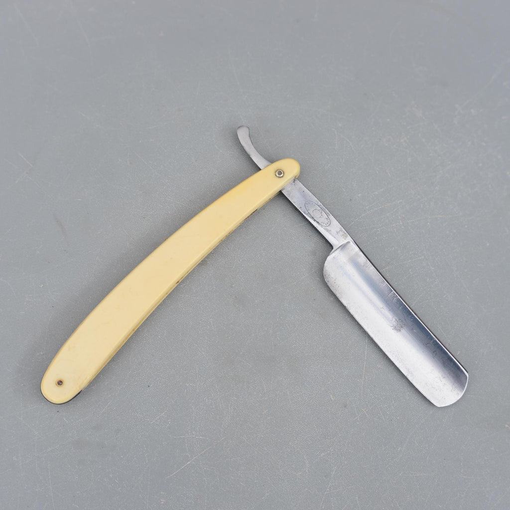 Vintage Slyde Stroke Hamburg Ring Germany Straight Razor