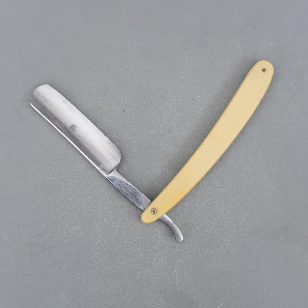 Vintage Slyde Stroke Hamburg Ring Germany Straight Razor