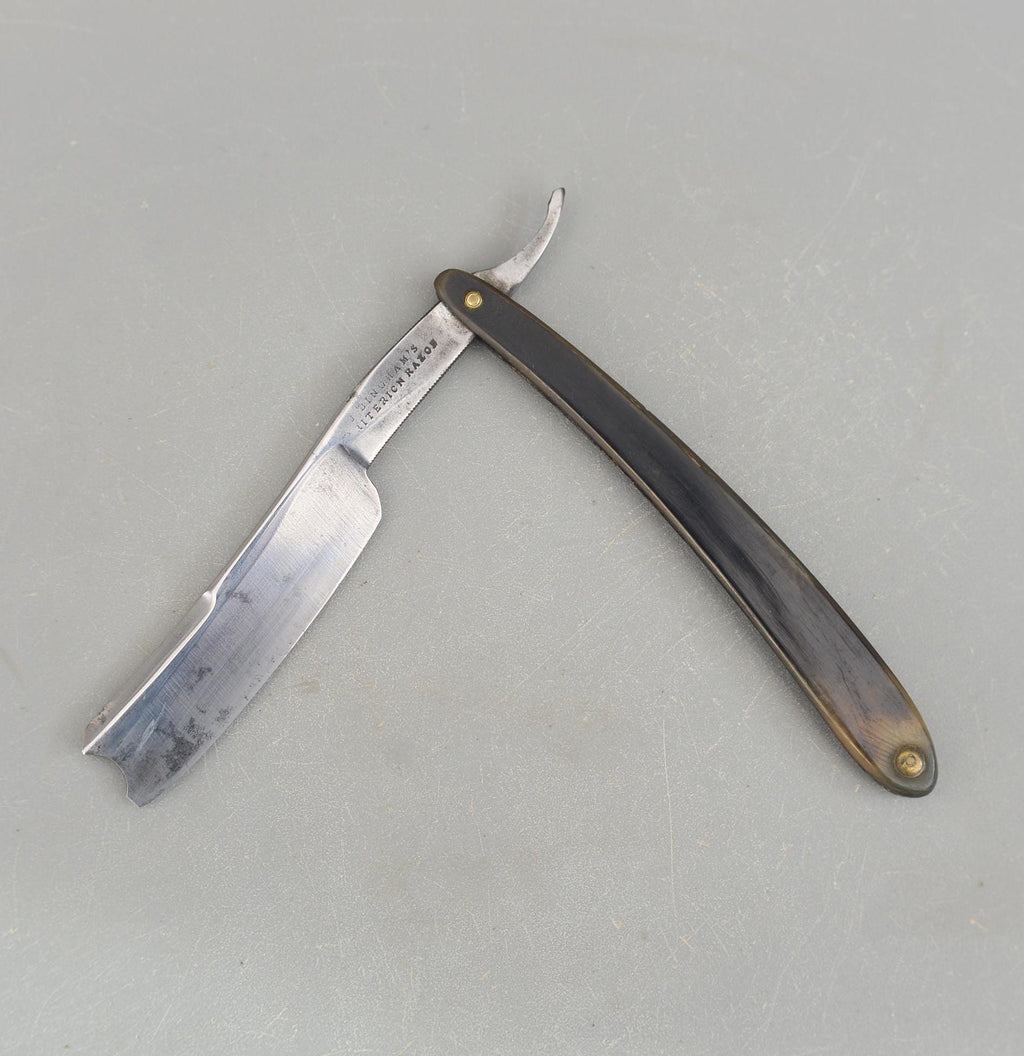 Vintage Rare James Bingham Criterion Wedge Straight Razor