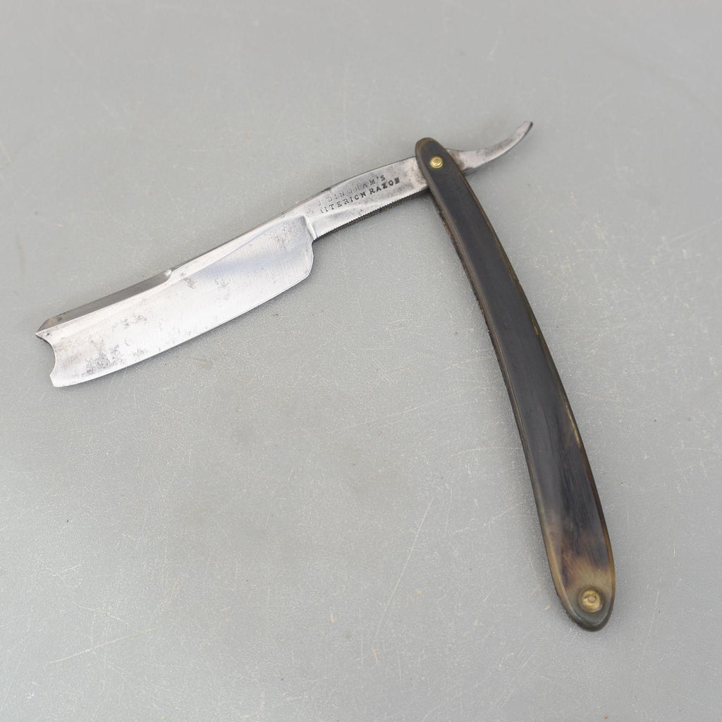 Vintage Rare James Bingham Criterion Wedge Straight Razor