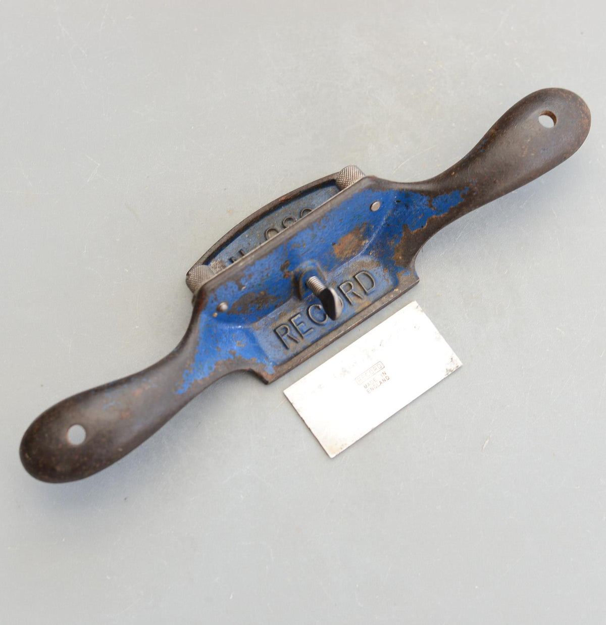 Vintage Record No 080 Cabinet Scraper Spokeshave Made in England