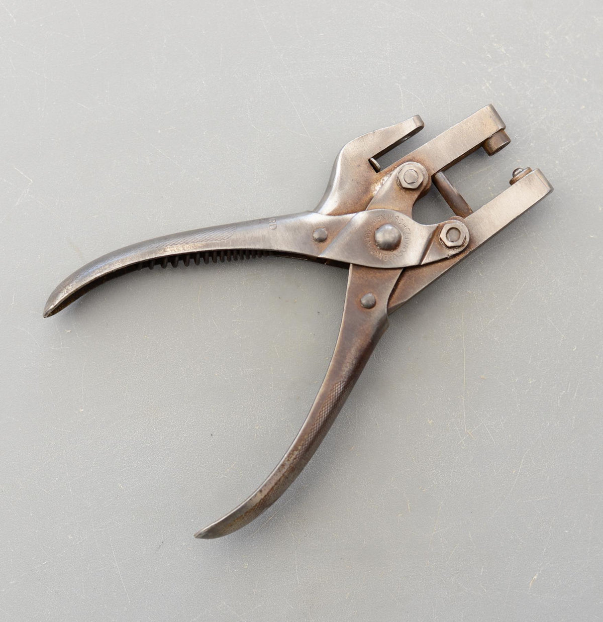 Vintage William Schollhorn Company New Haven Connecticut Rivet Pliers