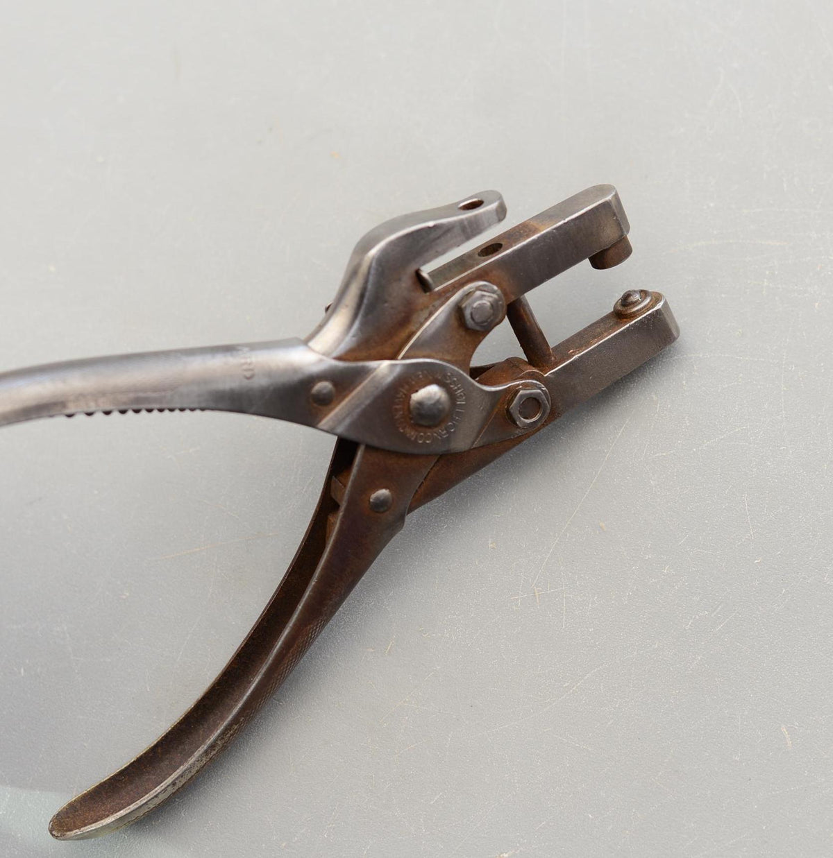 Vintage William Schollhorn Company New Haven Connecticut Rivet Pliers