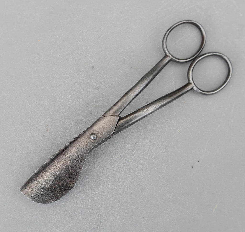 Vintage R.Mather & Son Sheffield Candle Snuff Snuffing Snuffer Scissors