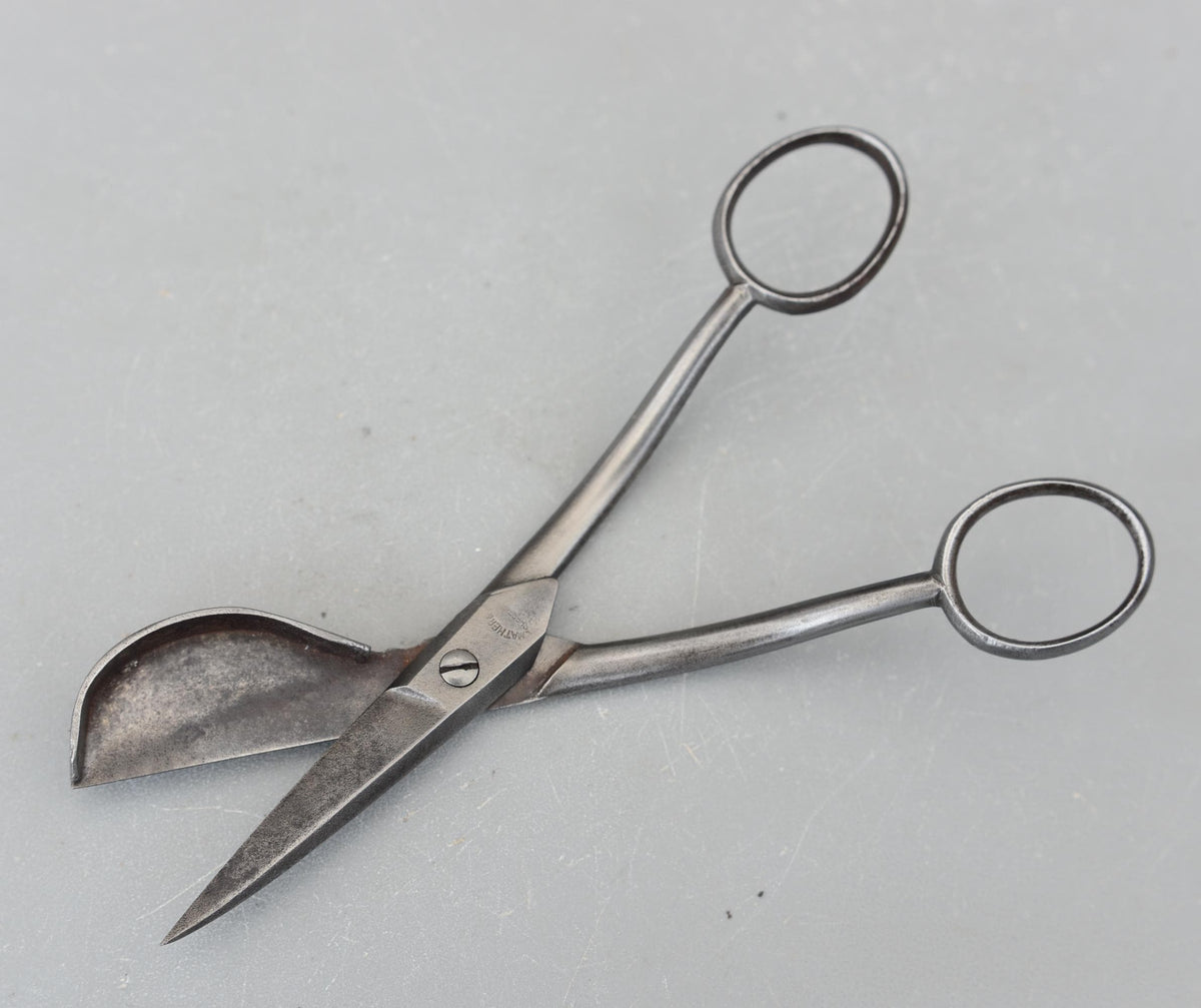 Vintage R.Mather & Son Sheffield Candle Snuff Snuffing Snuffer Scissors