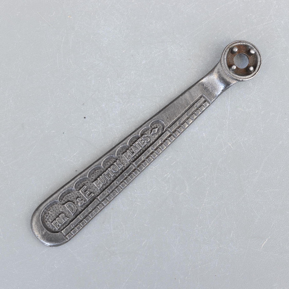 Vintage Jacksons Patent Button Plates Spanner D & E No 2 3 Size
