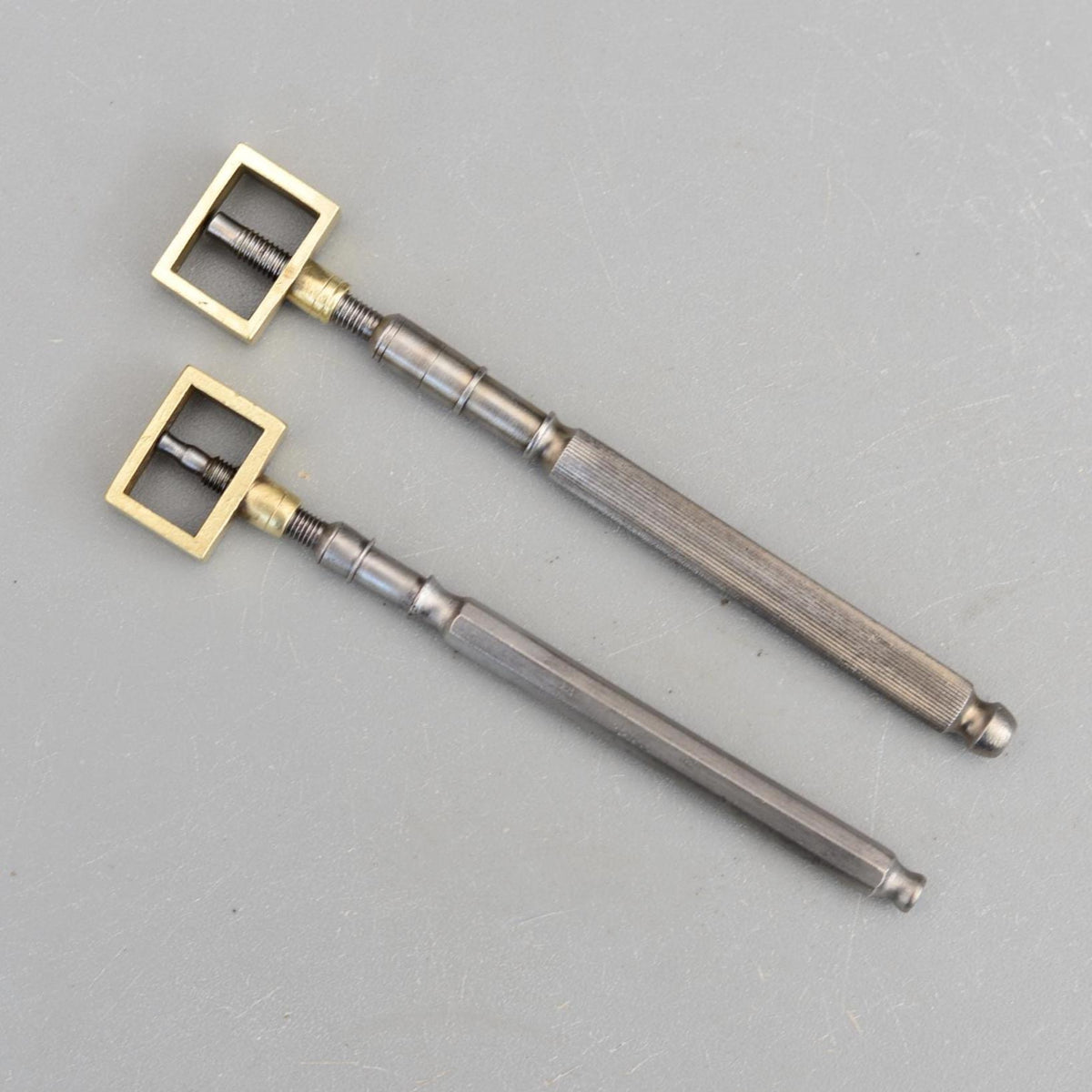 2 Vintage Rare Watch Repair Tool Hand Puller Clamp