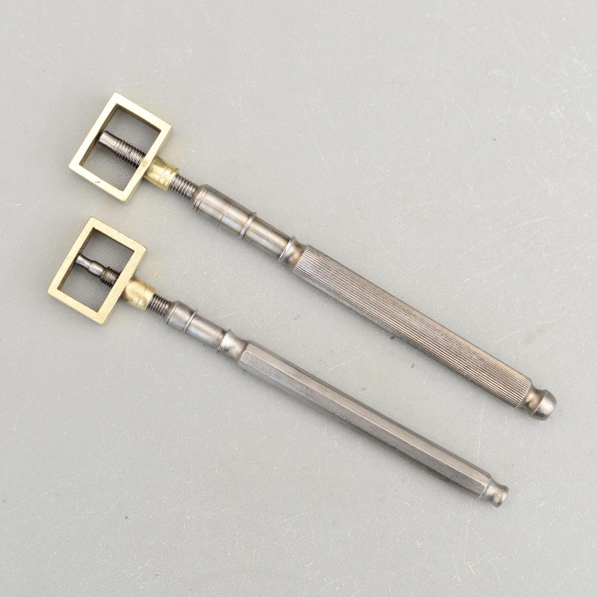 2 Vintage Rare Watch Repair Tool Hand Puller Clamp