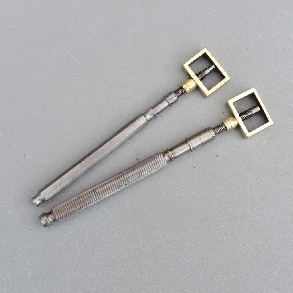 2 Vintage Rare Watch Repair Tool Hand Puller Clamp