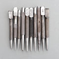 Set 10 Vintage Stanley Toga Miller Falls Footprint W.Marples Centre Punches