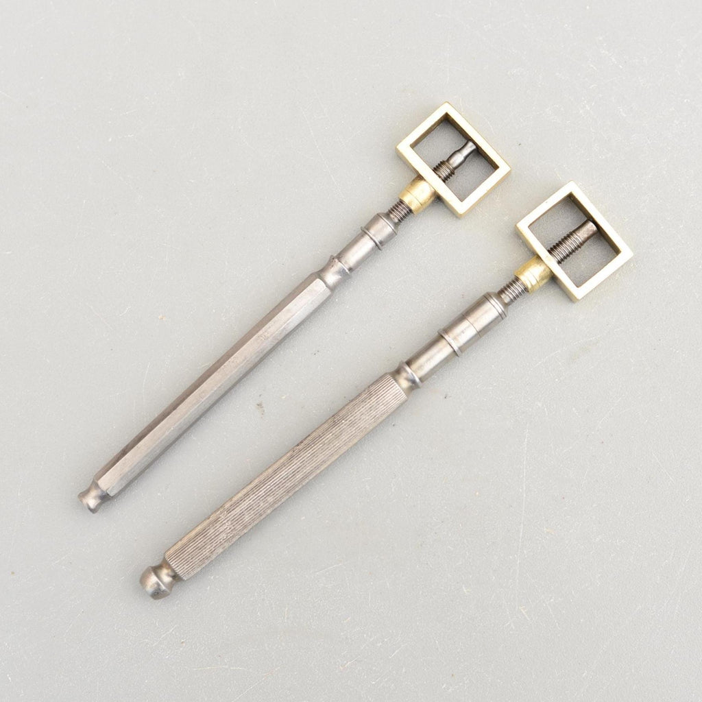 2 Vintage Rare Watch Repair Tool Hand Puller Clamp