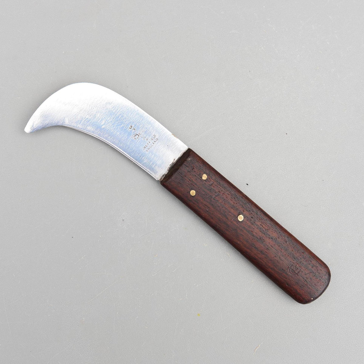 Vintage SPIDER Brand Sheffield Leatherworkers Curved Leather Tool